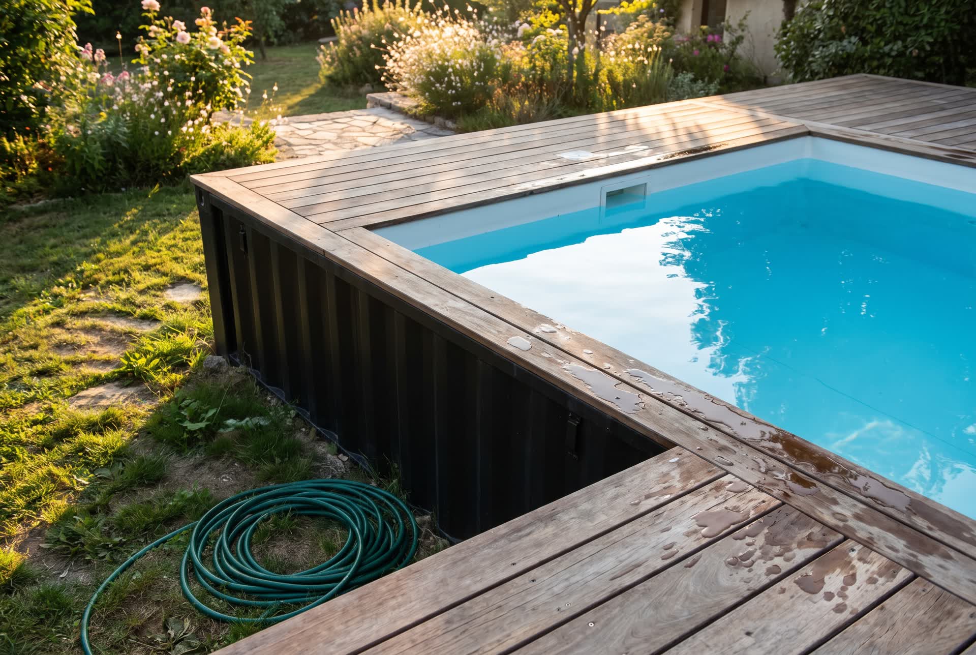 Piscine container à Aramon